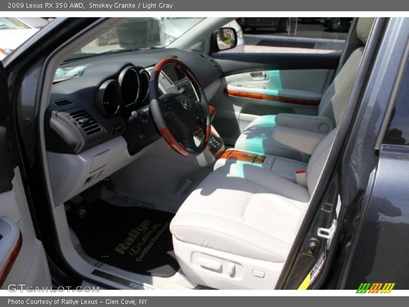 Smokey Granite / Light Gray 2009 Lexus RX 350 AWD