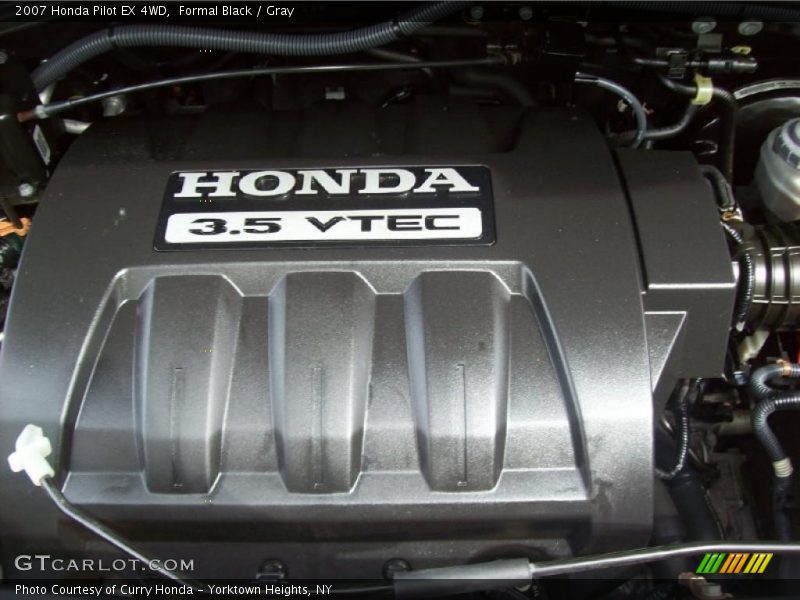 Formal Black / Gray 2007 Honda Pilot EX 4WD