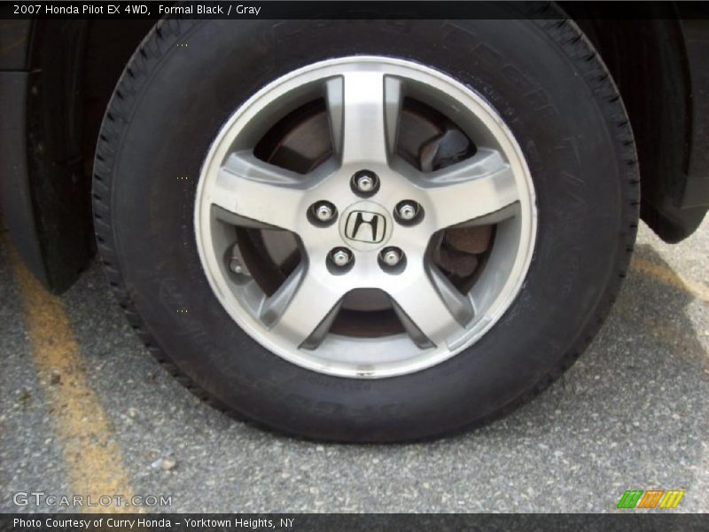 Formal Black / Gray 2007 Honda Pilot EX 4WD