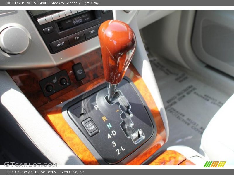 Smokey Granite / Light Gray 2009 Lexus RX 350 AWD