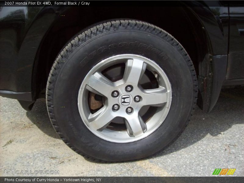 Formal Black / Gray 2007 Honda Pilot EX 4WD