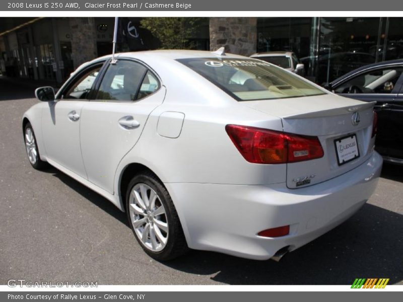 Glacier Frost Pearl / Cashmere Beige 2008 Lexus IS 250 AWD