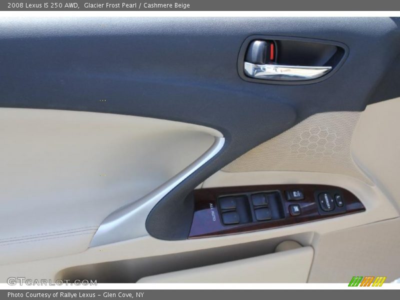 Glacier Frost Pearl / Cashmere Beige 2008 Lexus IS 250 AWD