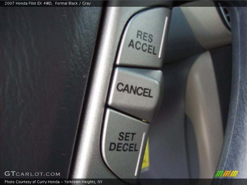 Formal Black / Gray 2007 Honda Pilot EX 4WD
