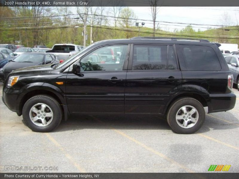 Formal Black / Gray 2007 Honda Pilot EX 4WD