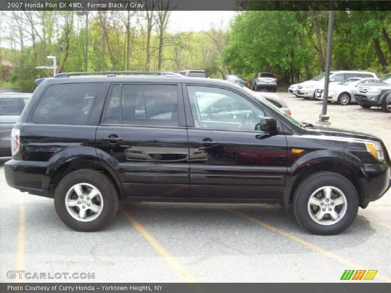 Formal Black / Gray 2007 Honda Pilot EX 4WD