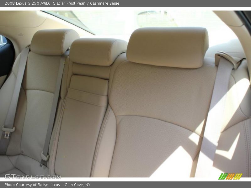 Glacier Frost Pearl / Cashmere Beige 2008 Lexus IS 250 AWD