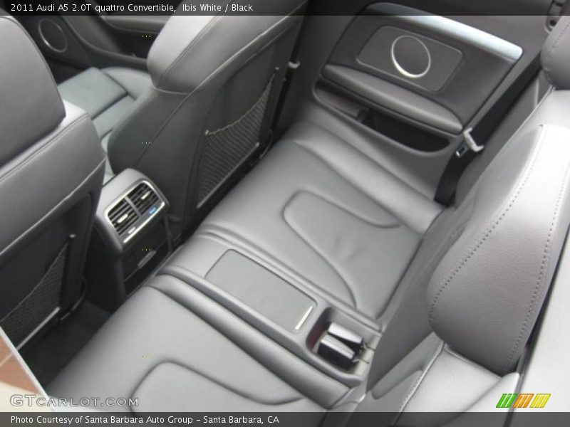 Ibis White / Black 2011 Audi A5 2.0T quattro Convertible