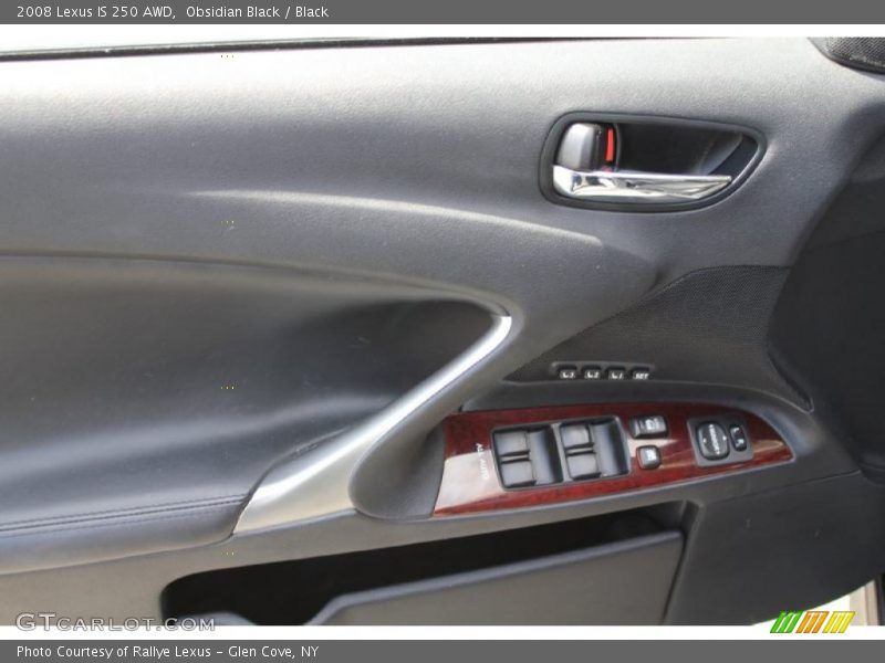 Obsidian Black / Black 2008 Lexus IS 250 AWD