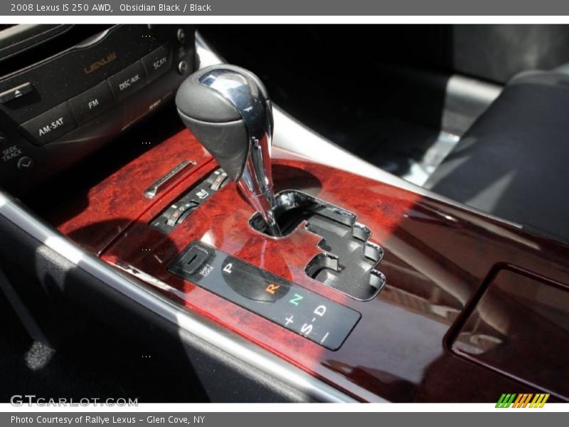 Obsidian Black / Black 2008 Lexus IS 250 AWD