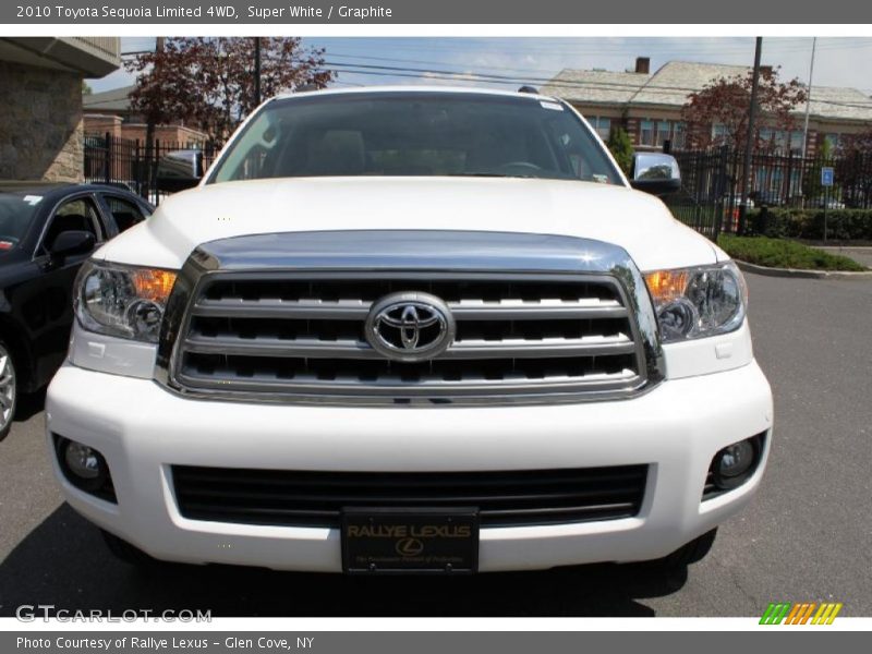 Super White / Graphite 2010 Toyota Sequoia Limited 4WD