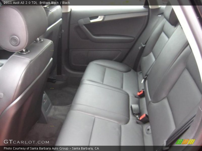 Brilliant Black / Black 2011 Audi A3 2.0 TDI