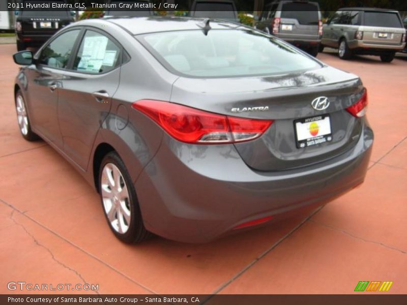 Titanium Gray Metallic / Gray 2011 Hyundai Elantra GLS