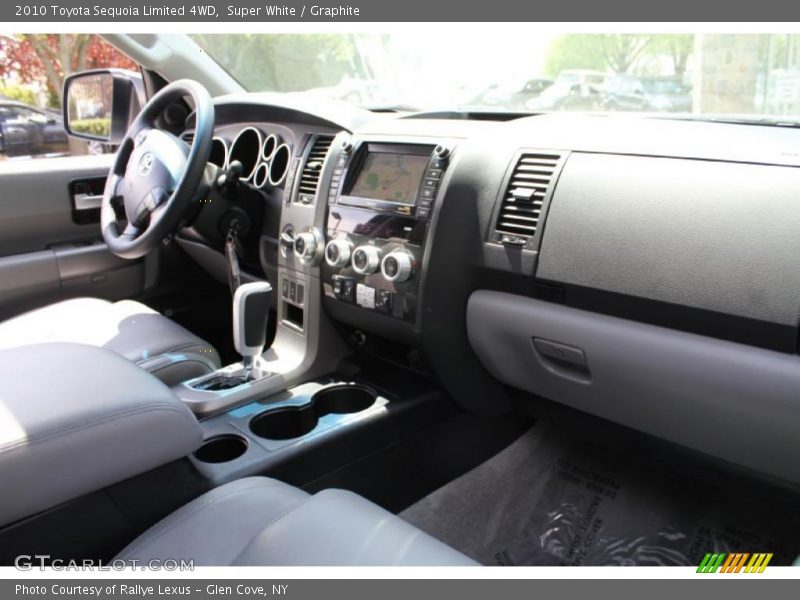Super White / Graphite 2010 Toyota Sequoia Limited 4WD