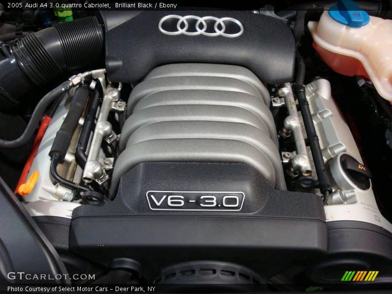Brilliant Black / Ebony 2005 Audi A4 3.0 quattro Cabriolet
