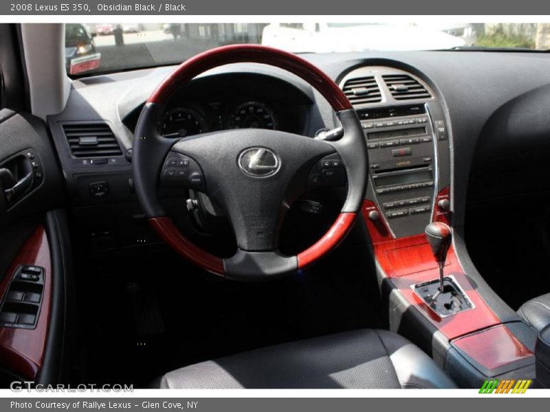 Obsidian Black / Black 2008 Lexus ES 350