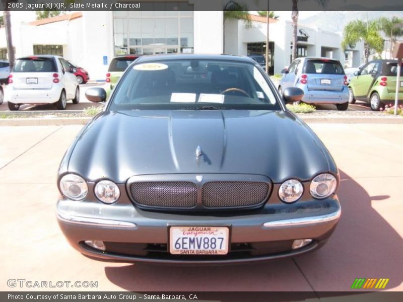 Slate Metallic / Charcoal 2005 Jaguar XJ XJR