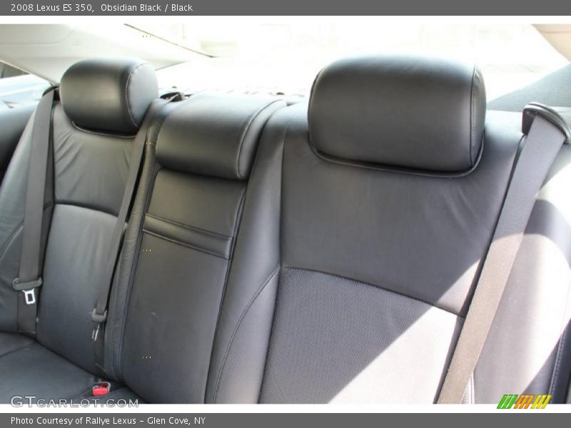 Obsidian Black / Black 2008 Lexus ES 350