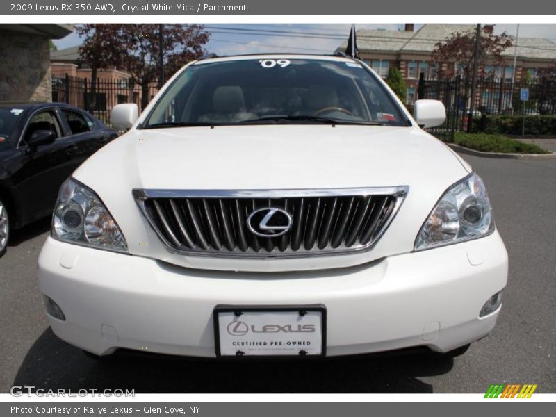 Crystal White Mica / Parchment 2009 Lexus RX 350 AWD