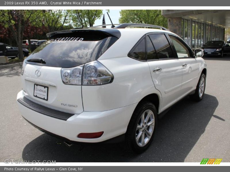 Crystal White Mica / Parchment 2009 Lexus RX 350 AWD