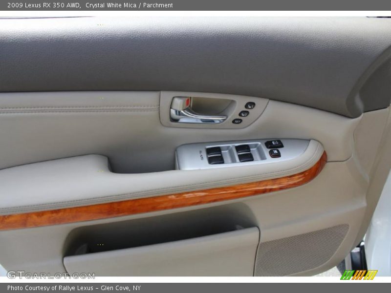 Crystal White Mica / Parchment 2009 Lexus RX 350 AWD