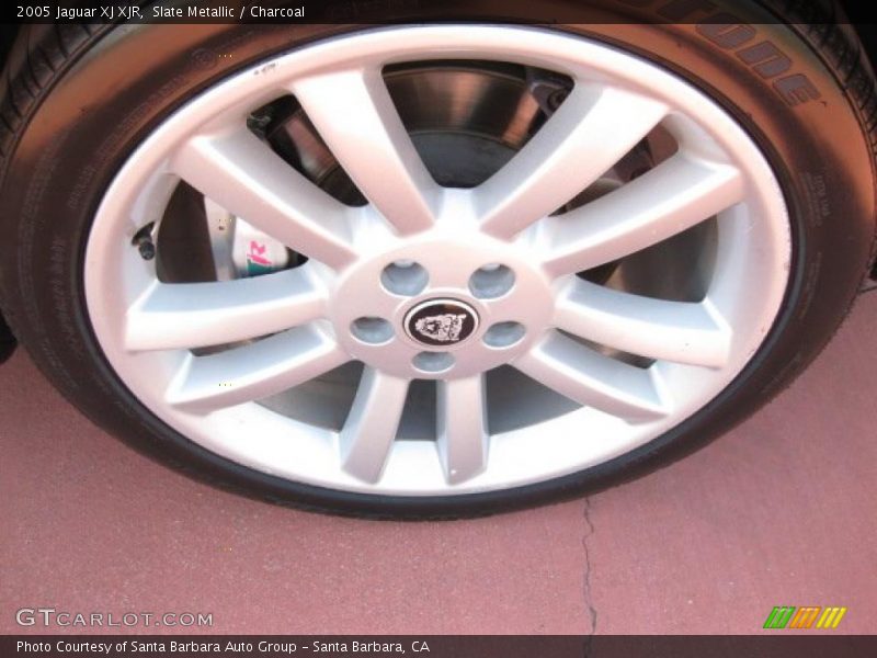 Slate Metallic / Charcoal 2005 Jaguar XJ XJR