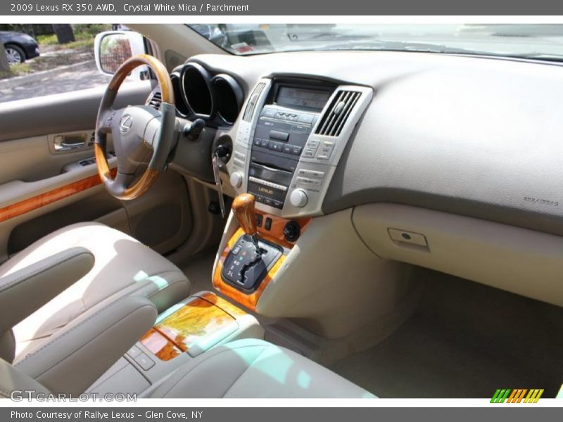 Crystal White Mica / Parchment 2009 Lexus RX 350 AWD