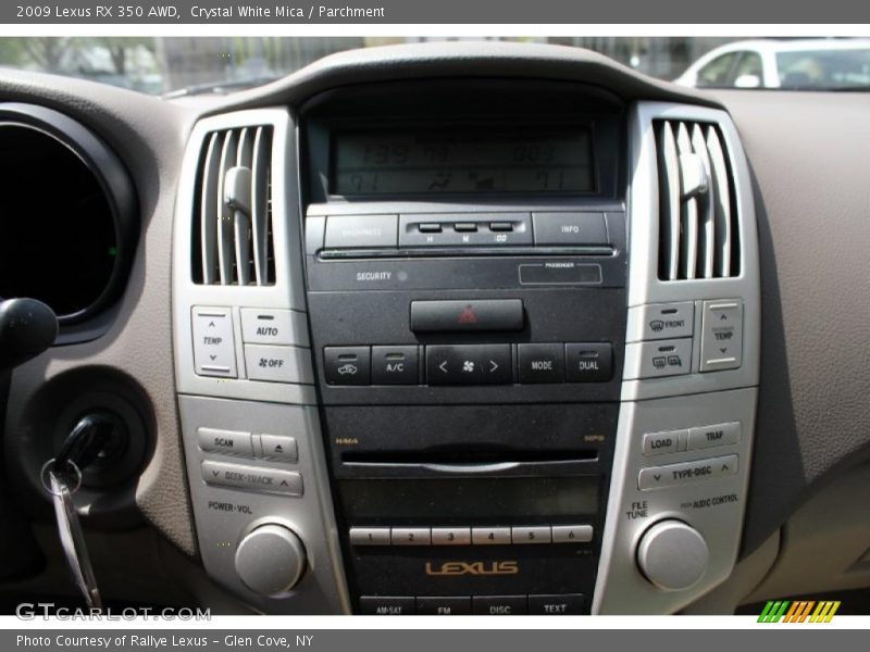 Crystal White Mica / Parchment 2009 Lexus RX 350 AWD