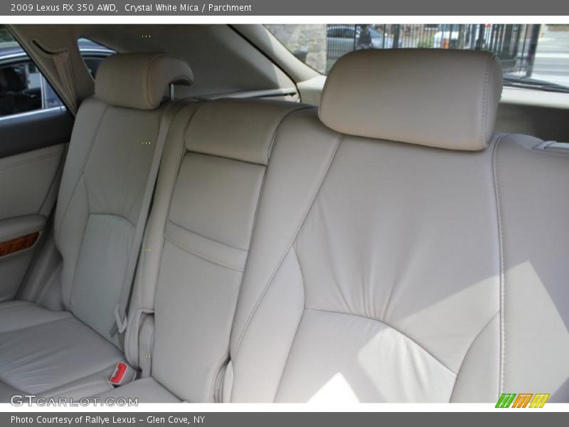 Crystal White Mica / Parchment 2009 Lexus RX 350 AWD