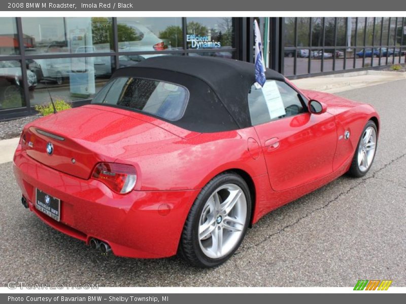 Imola Red / Black 2008 BMW M Roadster