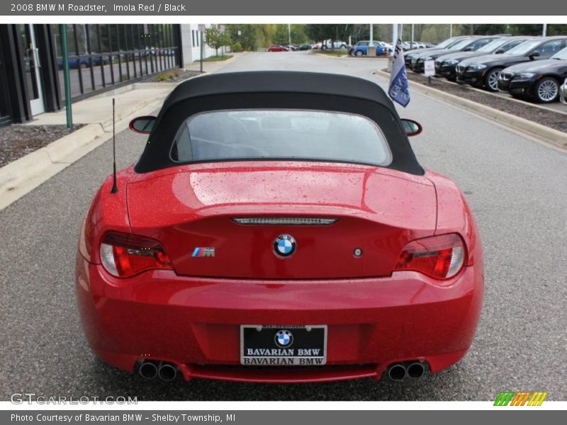 Imola Red / Black 2008 BMW M Roadster