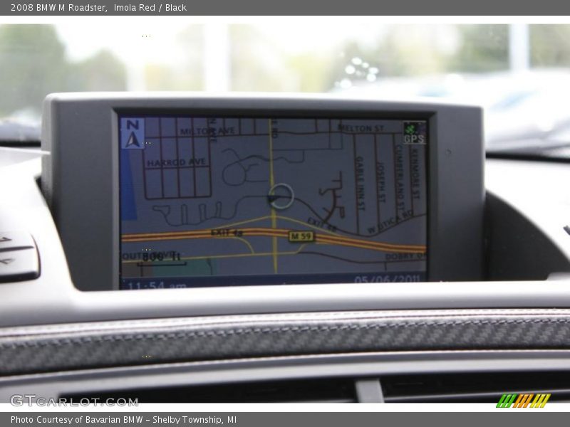 Navigation of 2008 M Roadster