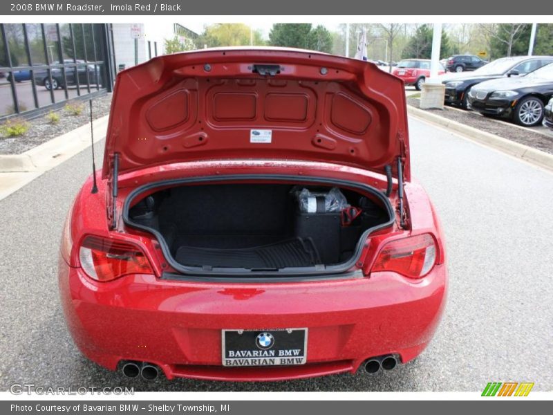 Imola Red / Black 2008 BMW M Roadster
