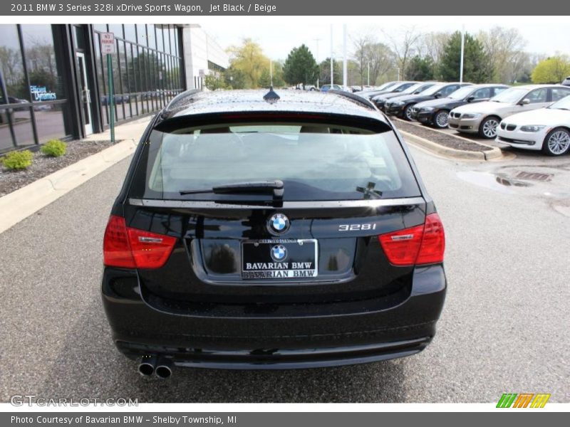 Jet Black / Beige 2011 BMW 3 Series 328i xDrive Sports Wagon