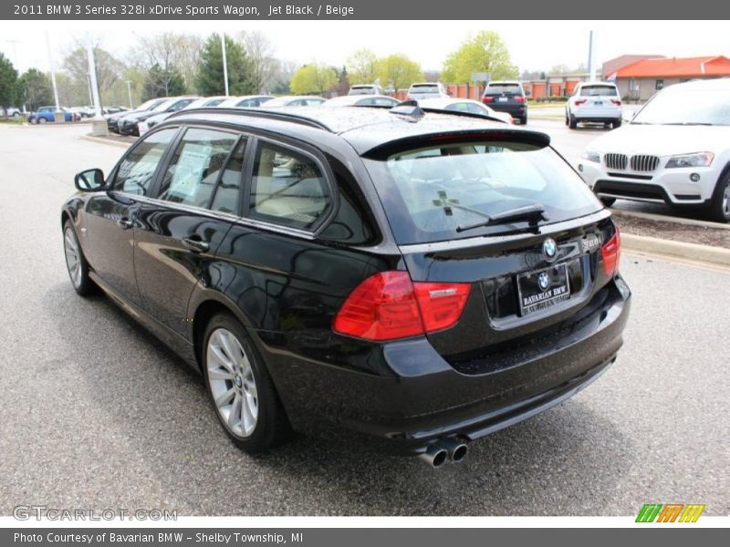 Jet Black / Beige 2011 BMW 3 Series 328i xDrive Sports Wagon