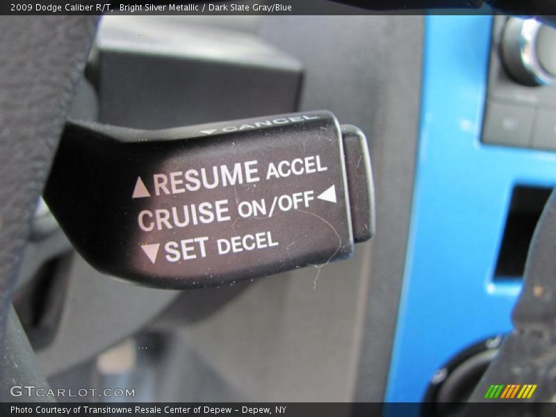 Bright Silver Metallic / Dark Slate Gray/Blue 2009 Dodge Caliber R/T