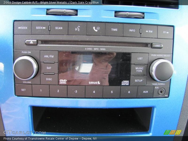 Bright Silver Metallic / Dark Slate Gray/Blue 2009 Dodge Caliber R/T
