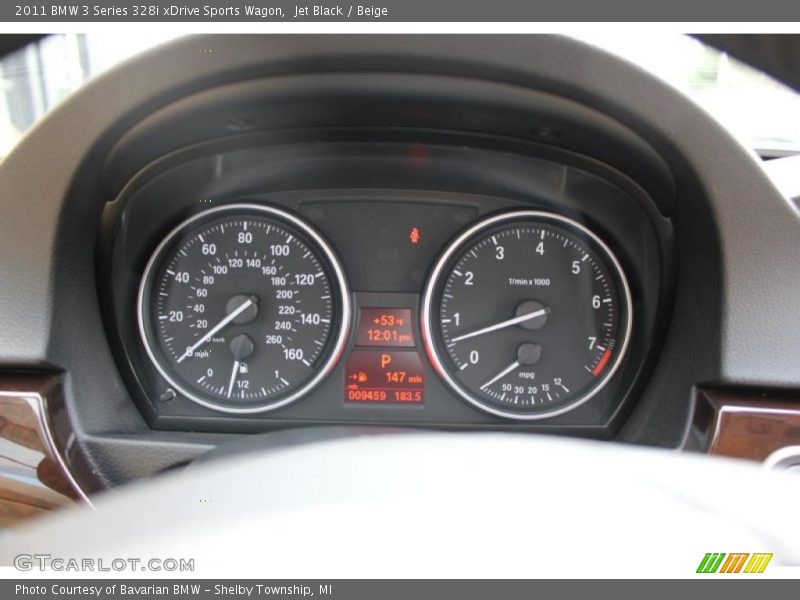  2011 3 Series 328i xDrive Sports Wagon 328i xDrive Sports Wagon Gauges