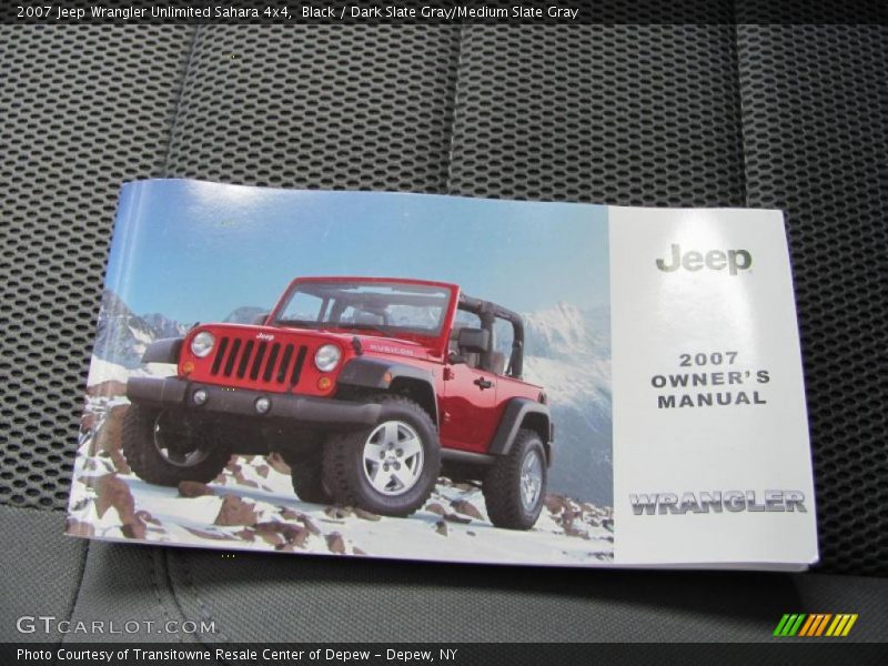 Black / Dark Slate Gray/Medium Slate Gray 2007 Jeep Wrangler Unlimited Sahara 4x4