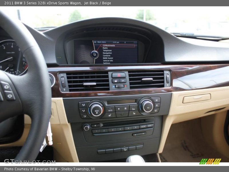 Jet Black / Beige 2011 BMW 3 Series 328i xDrive Sports Wagon