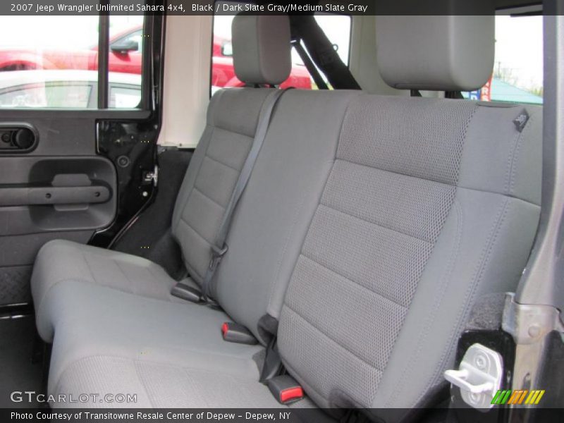 Black / Dark Slate Gray/Medium Slate Gray 2007 Jeep Wrangler Unlimited Sahara 4x4