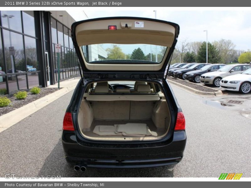 Jet Black / Beige 2011 BMW 3 Series 328i xDrive Sports Wagon