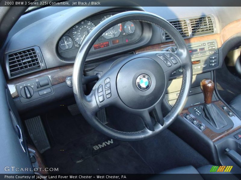 Jet Black / Black 2003 BMW 3 Series 325i Convertible