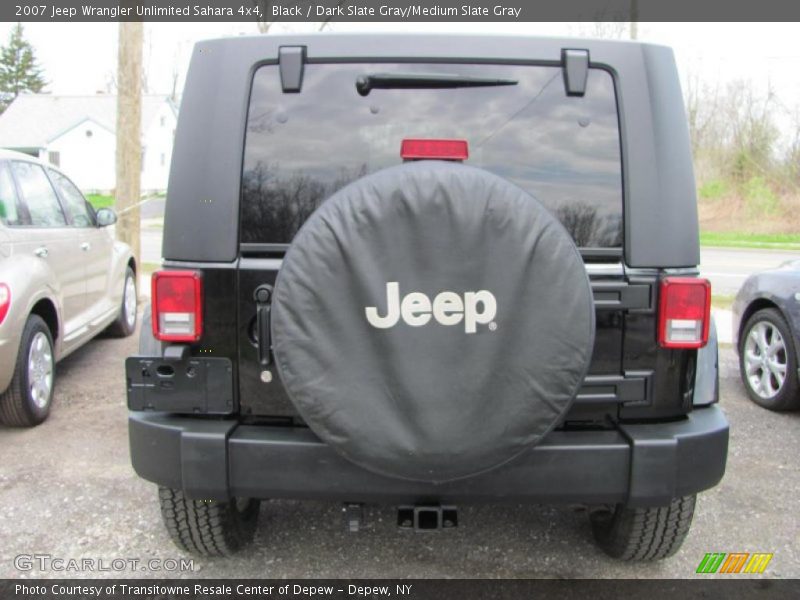 Black / Dark Slate Gray/Medium Slate Gray 2007 Jeep Wrangler Unlimited Sahara 4x4