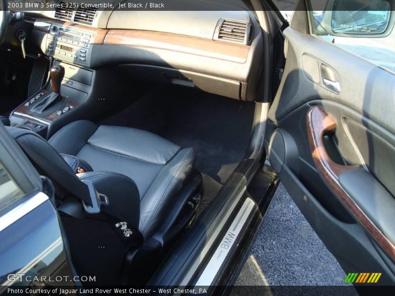 Jet Black / Black 2003 BMW 3 Series 325i Convertible