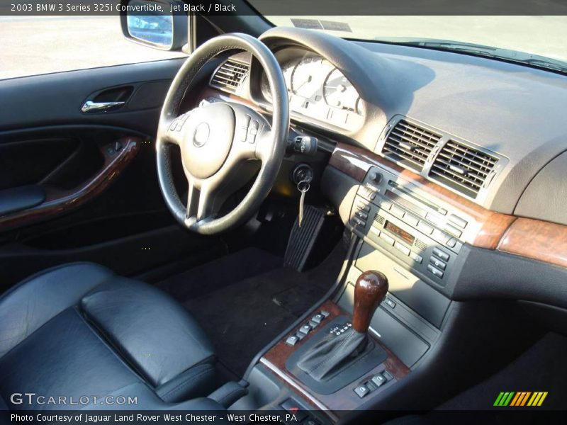 Jet Black / Black 2003 BMW 3 Series 325i Convertible