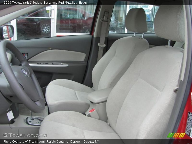 Barcelona Red Metallic / Bisque 2009 Toyota Yaris S Sedan