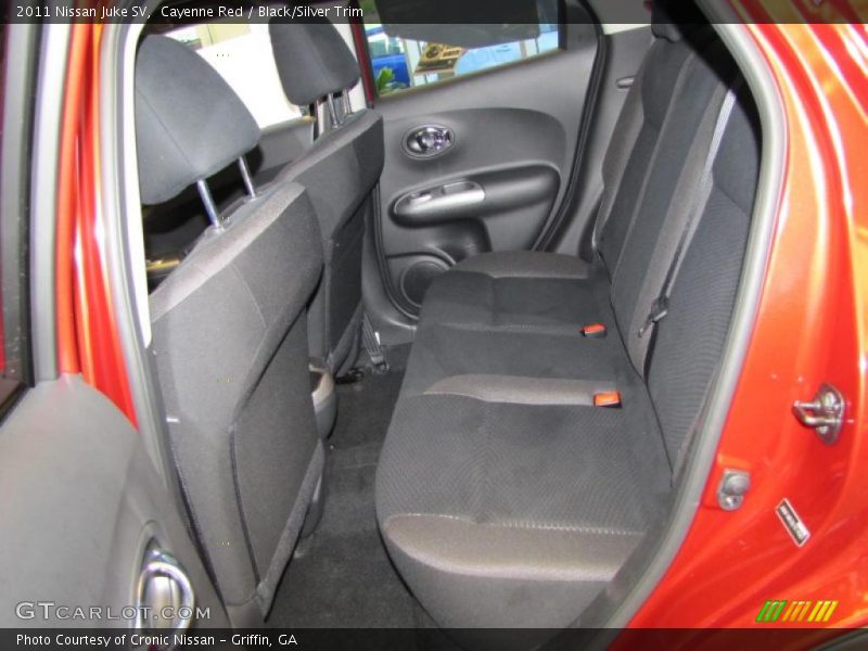 Cayenne Red / Black/Silver Trim 2011 Nissan Juke SV