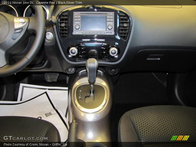 Cayenne Red / Black/Silver Trim 2011 Nissan Juke SV