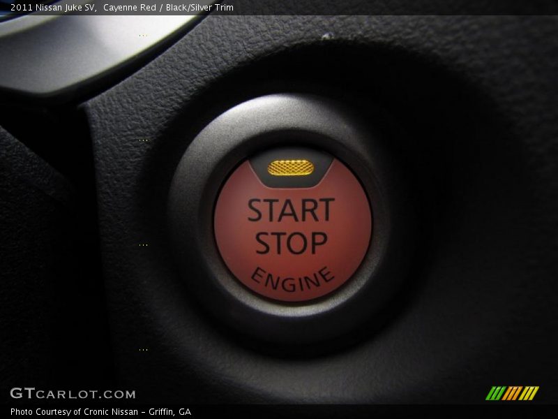Cayenne Red / Black/Silver Trim 2011 Nissan Juke SV